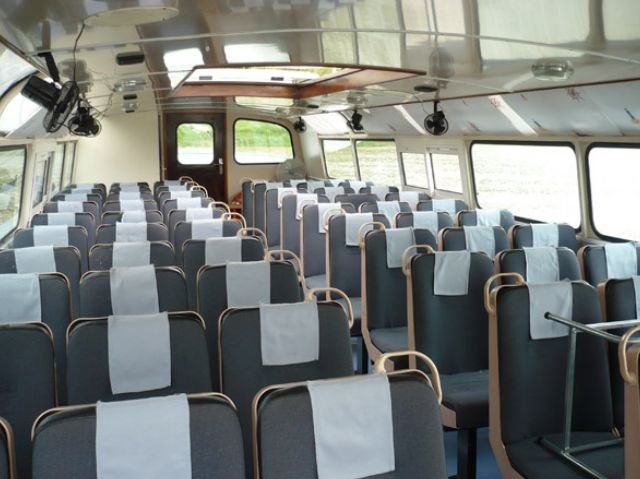 Barco Le Coursic en Bayona 